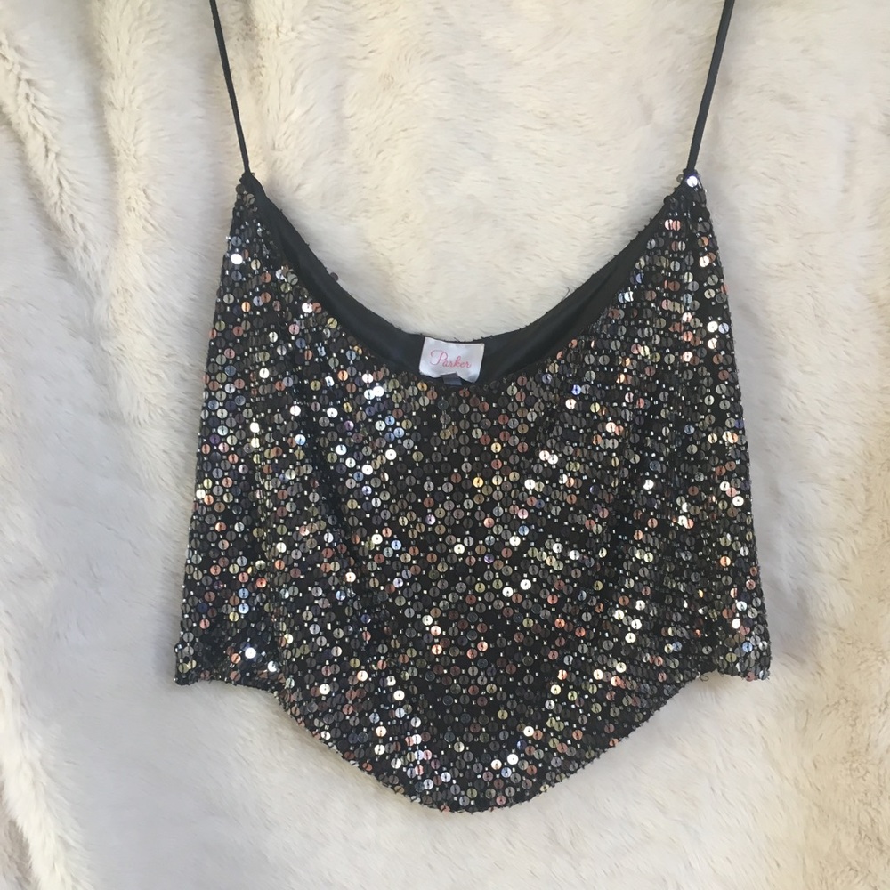 Parker Sequin Mini Skirt.